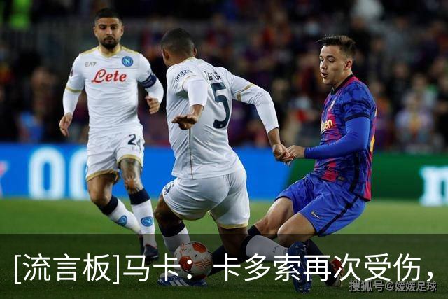 [流言板]马卡：卡多索再次受伤，马竞后腰仅剩巴里奥斯&尤尔曼德